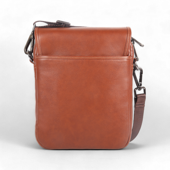 ELAN – Foam Shoulder Bag with Flap - Tan
