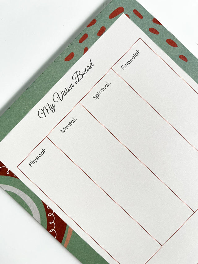 Numic A5 Notepad – My Vision Board