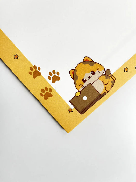 Numic A5 Notepad – Whiskers and Paws | Cute Cat Design