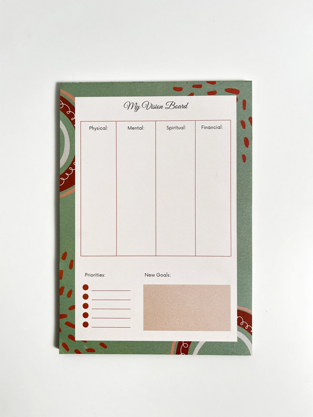 Numic A5 Notepad – My Vision Board