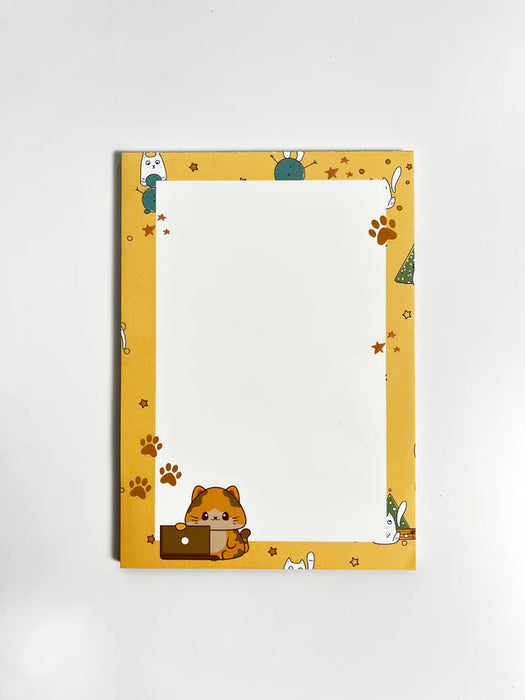 Numic A5 Notepad – Whiskers and Paws | Cute Cat Design