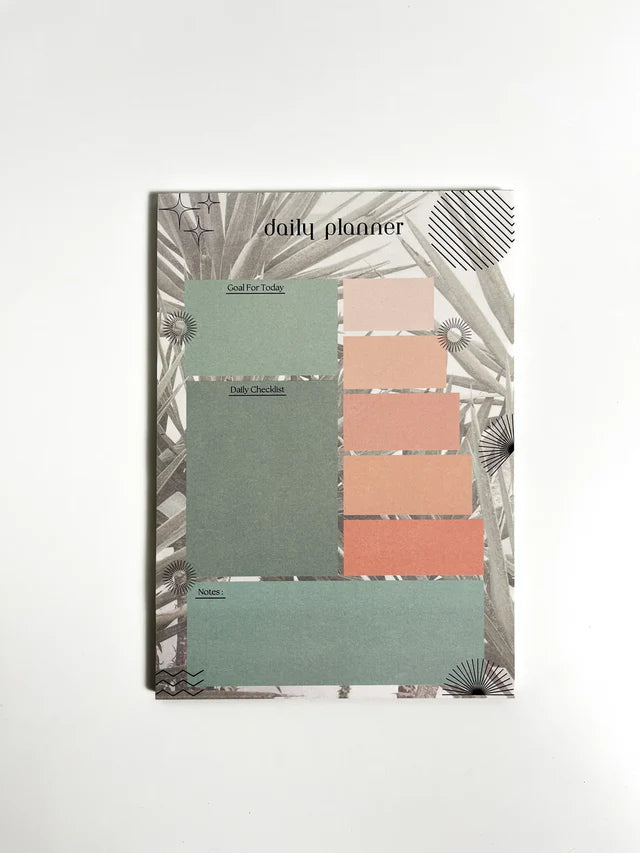 Numic A5 Notepad – Palm Breeze Daily Planner