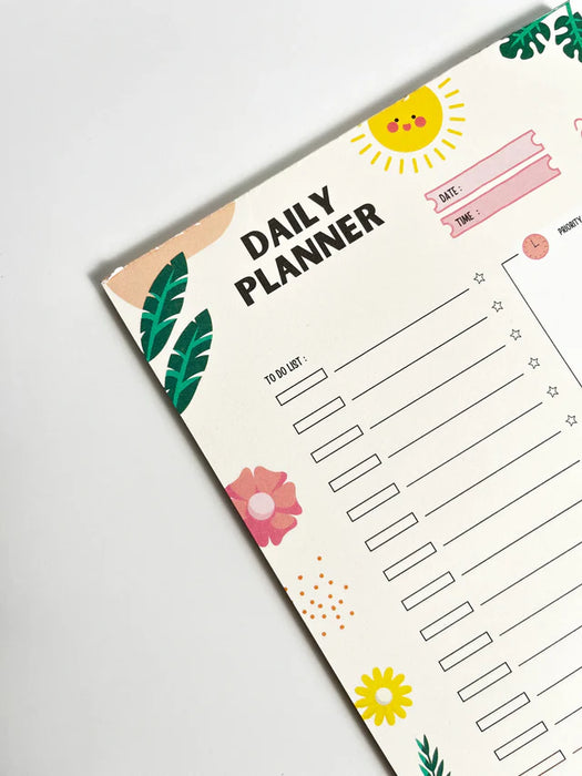 Numic Diary Numic A5 Notepad – Rise and Shine Daily Planner — Mango