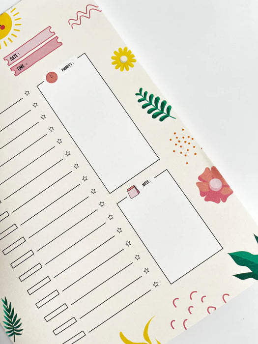 Numic A5 Notepad – Rise and Shine Daily Planner