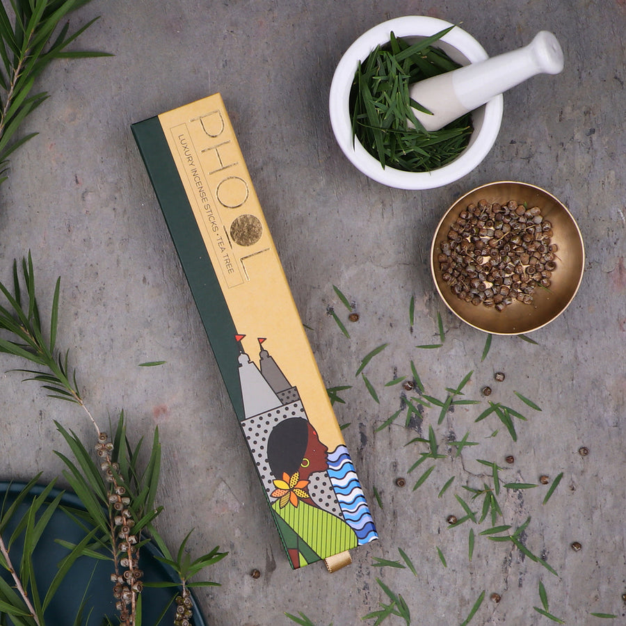 PHOOL - Natural Incense Sticks - Tea Tree