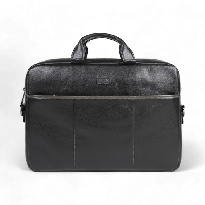 ELAN – Foam Executive Bag – Slim Professional Laptop Case with Padded Protection (Black)