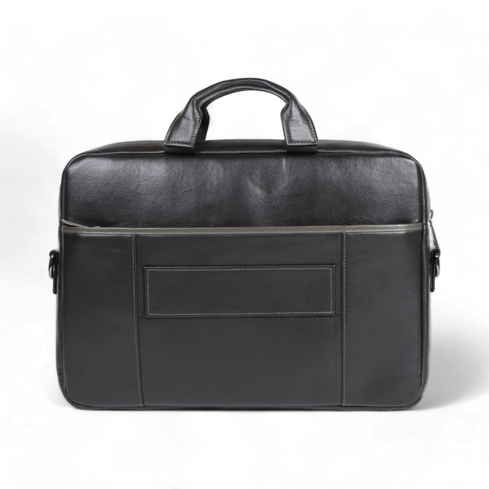 ELAN – Foam Executive Bag – Slim Professional Laptop Case with Padded Protection (Black)