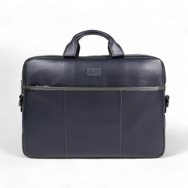 ELAN – Foam Executive Bag – Slim Professional Laptop Case with Padded Protection (Blue)