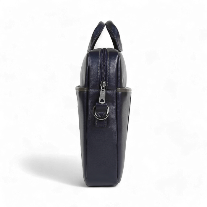 ELAN – Foam Executive Bag – Slim Professional Laptop Case with Padded Protection (Blue)