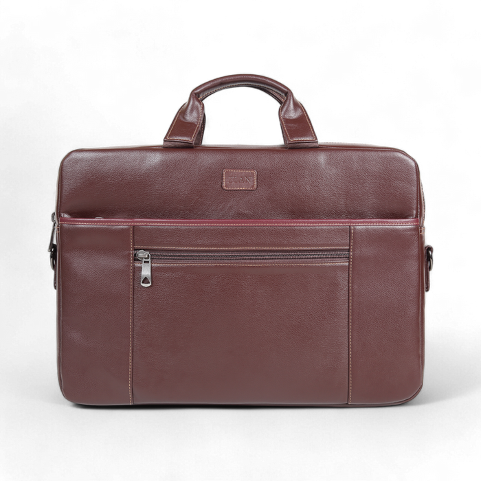 ELAN - Foam Business Bag – Lightweight Office Laptop Carrier for Professionals (Brown)