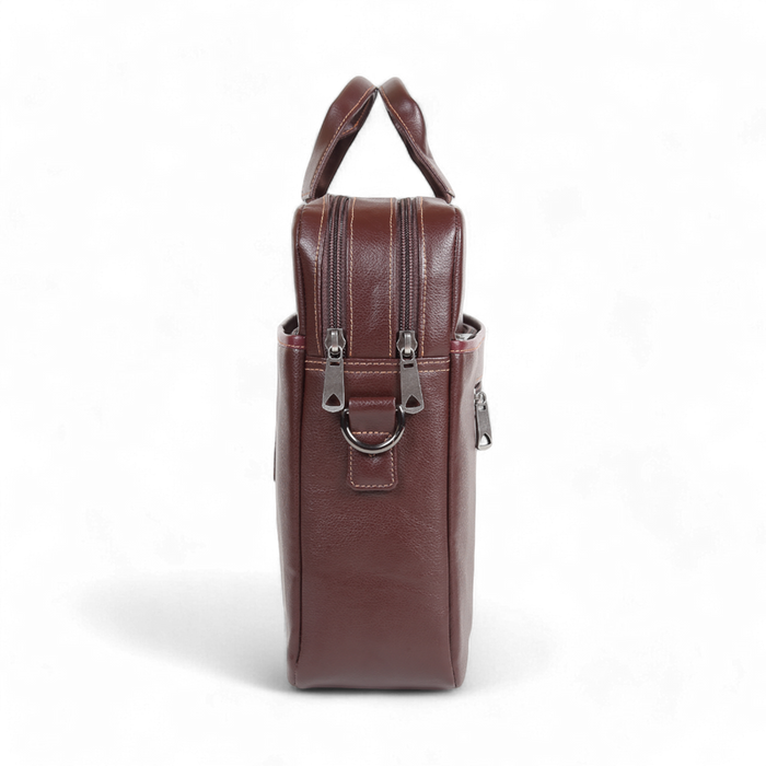 ELAN - Foam Business Bag – Lightweight Office Laptop Carrier for Professionals (Brown)