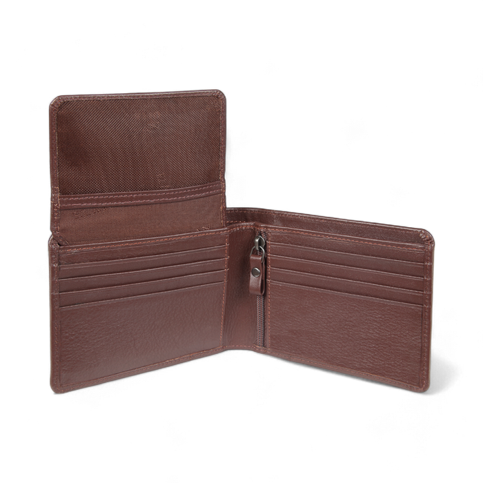 Elan – Classic Card Wallet with Zipper Coin Pouch