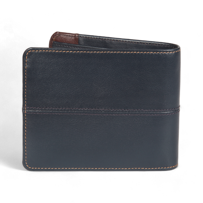 Elan – Classic Bifold Wallet with Zipper Coin Pocket