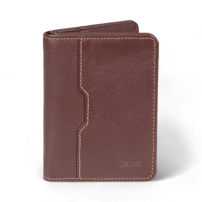 ELAN – Classic Slim Card Holder - Brown