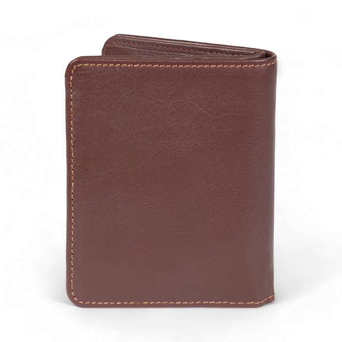 ELAN – Classic Slim Card Holder - Brown
