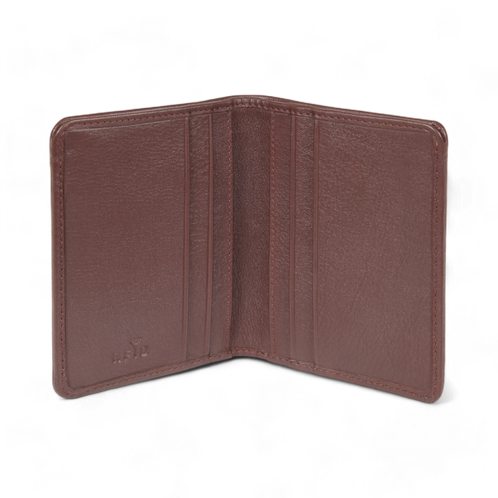 ELAN – Classic Slim Card Holder - Brown