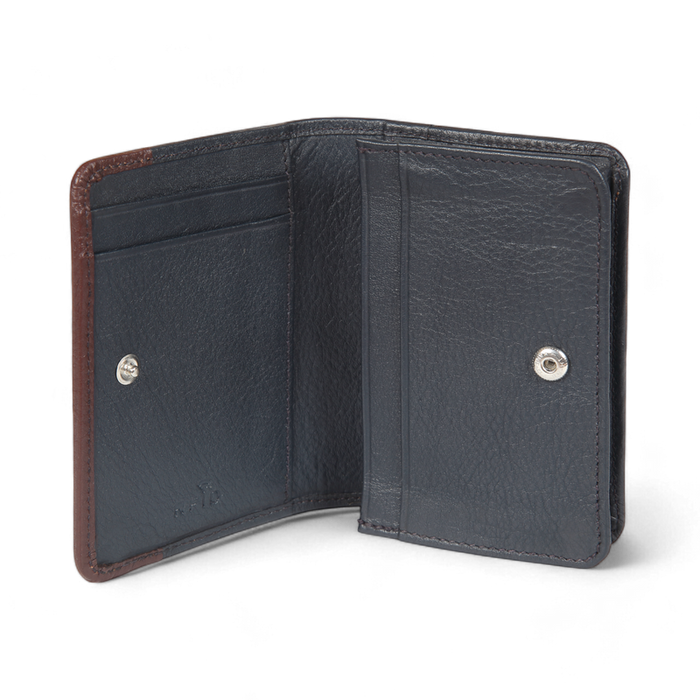 ELAN – Premium Sleek Leather Business Card Holder - Blue