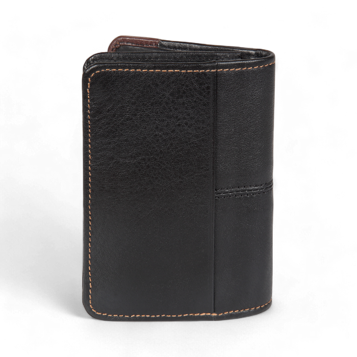 ELAN – Premium Sleek Leather Business Card Holder - Black