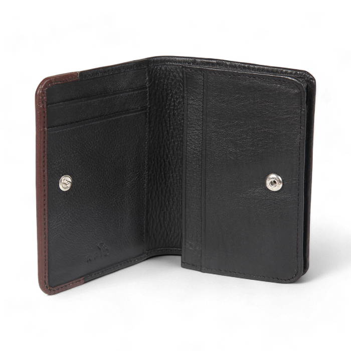ELAN – Premium Sleek Leather Business Card Holder - Black