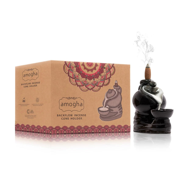 IRIS Amogha Backflow Incense Cone Holder – Tea Pot