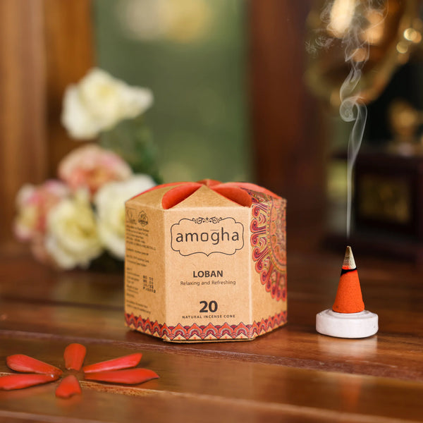 IRIS Amogha Loban Incense Cones