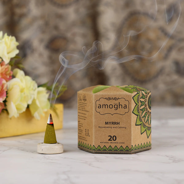 IRIS Amogha Myrrh Incense Cones