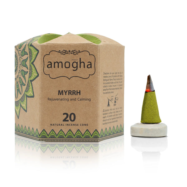IRIS Amogha Myrrh Incense Cones