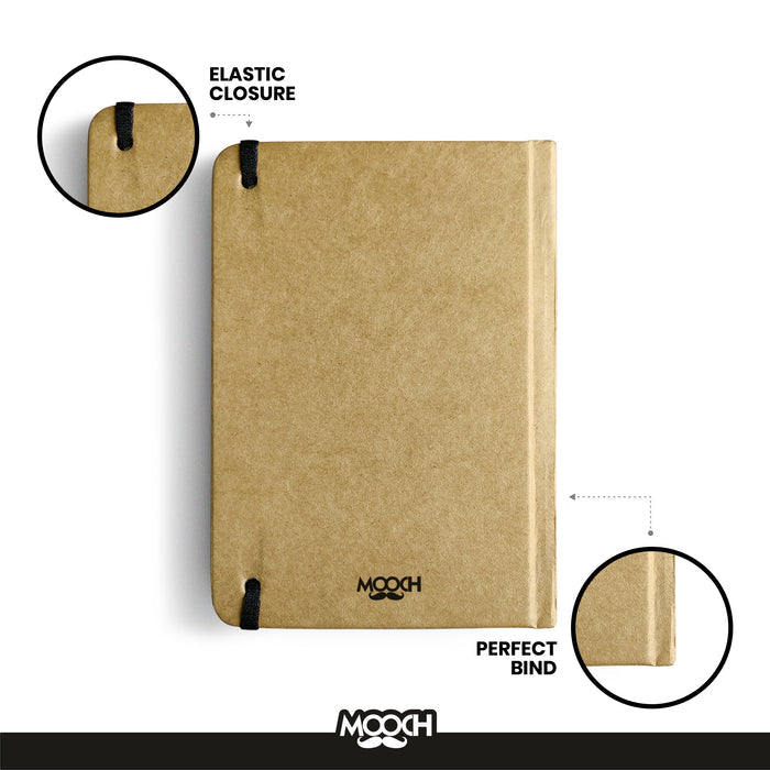 MOOCH – "Just Be You" A6 Plain Diary | Indian Khaki
