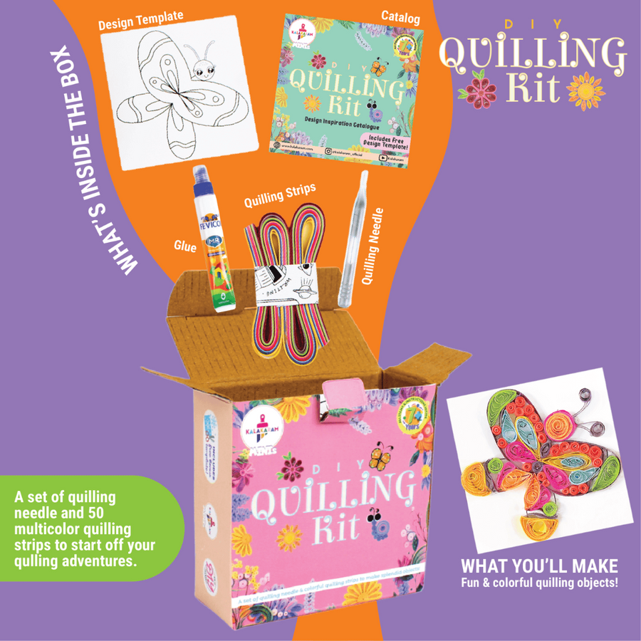 Kalakaram - DIY Quilling Kit for Kids