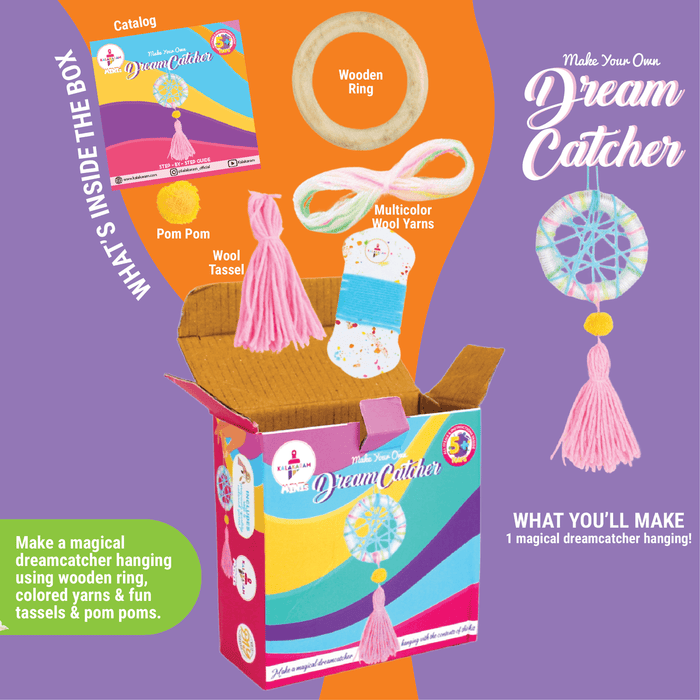 Kalakaram DIY Mini Dreamcatcher Kit