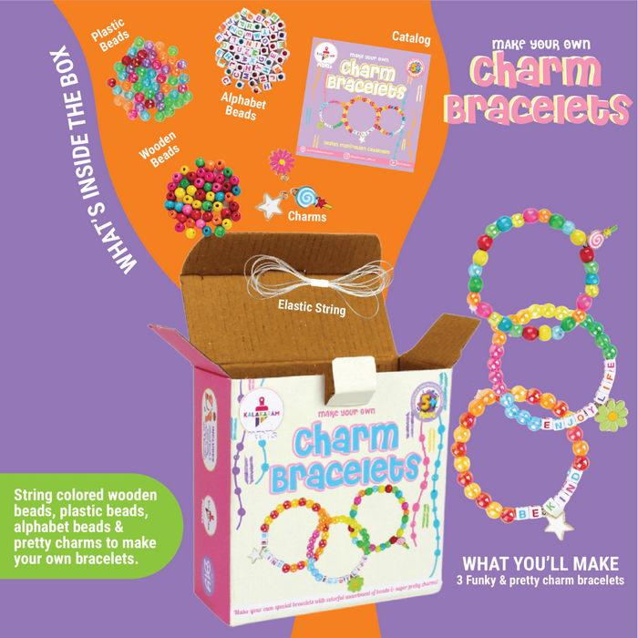 Kalakaram Mini MYO Beads Bracelet Kit | DIY Jewelry Making