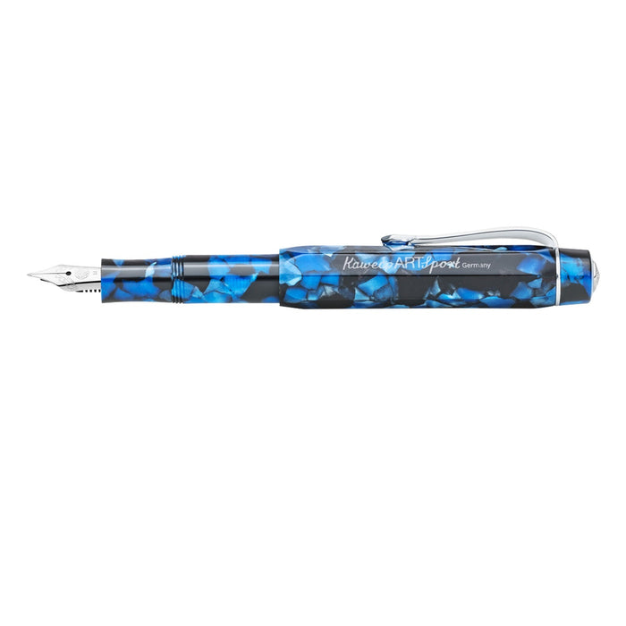 Kaweco Art Sport Fountain Pen - Pebble Blue CT