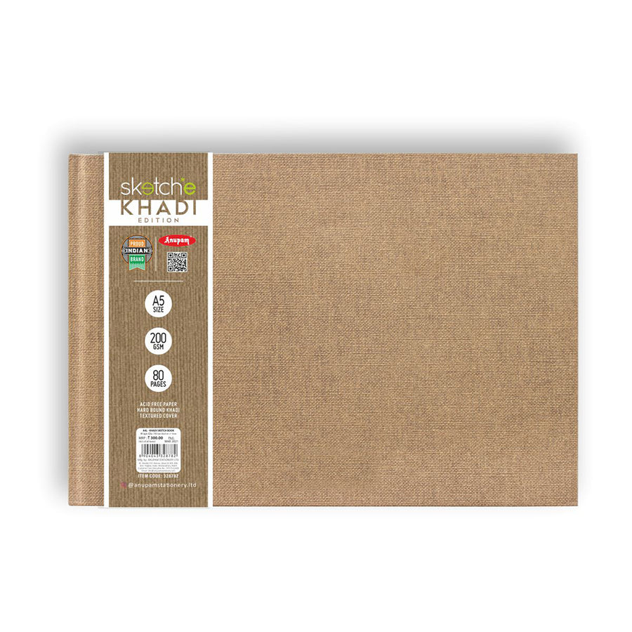 Anupam - Sketche Khadi Edition Sketch Book A5/200GSM