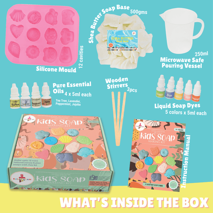 Kalakaram - Kids Soap Making Kit | DIY Set