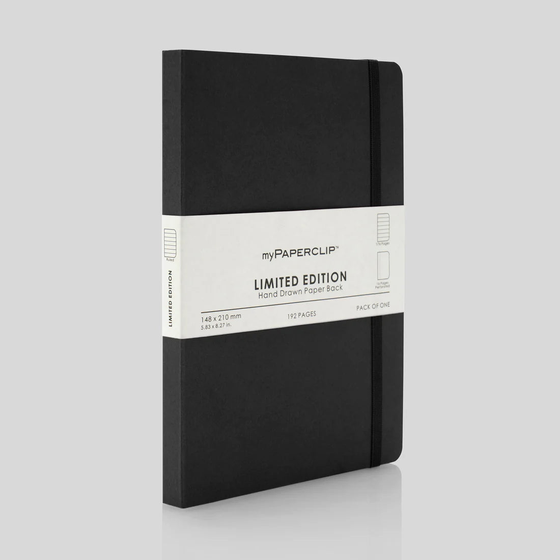 myPAPERCLIP Limited Edition Notebook – A5 | Black — Mango