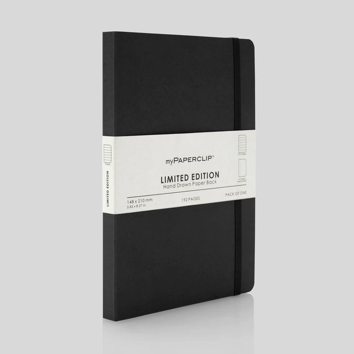 myPAPERCLIP Limited Edition Notebook – A5 | Black