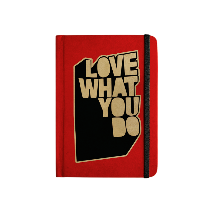 MOOCH – "Love What You Do" A6 Plain Diary | Buff Cartridge