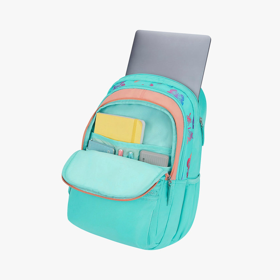 Genie - Nectar 17" School Backpack - Teal