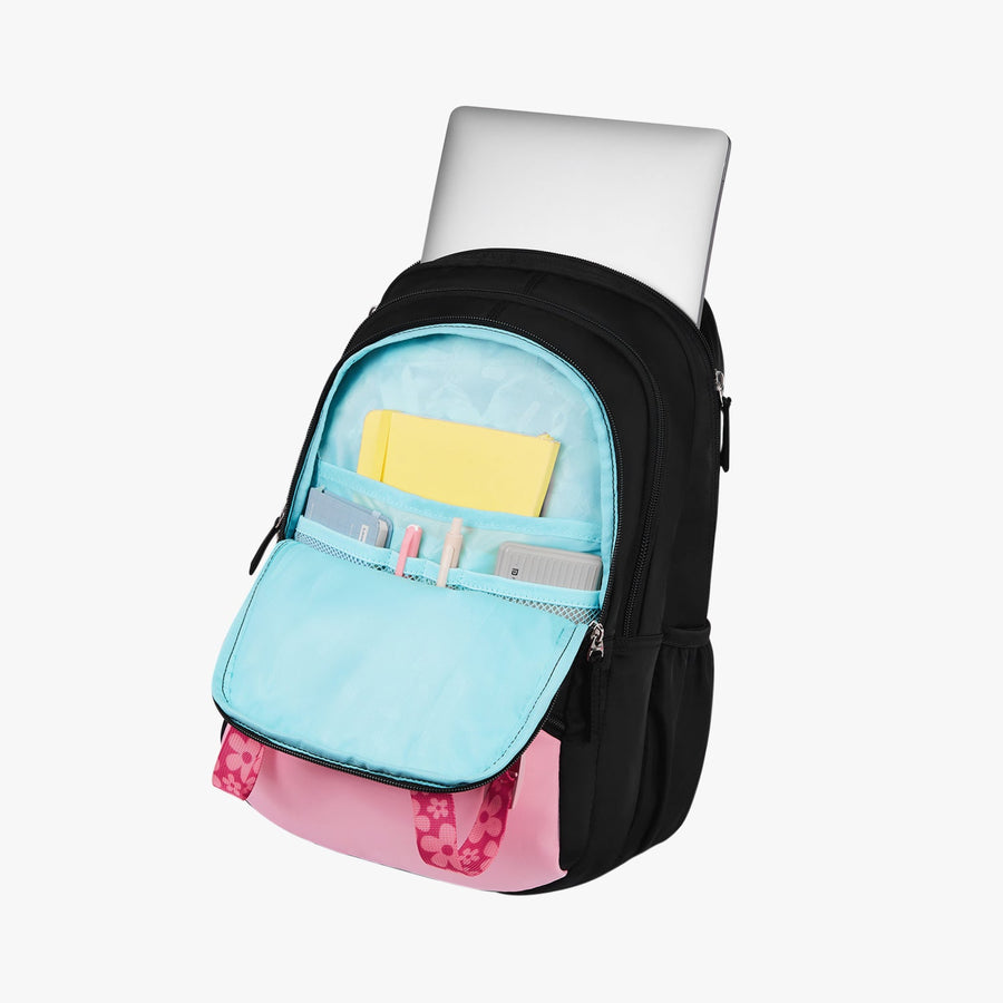 Genie - Gemini 17" School Backpack -  Black