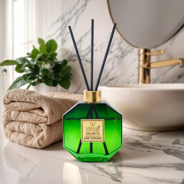 IRIS Celeste Reed Diffuser Set – Lemongrass & Ginger
