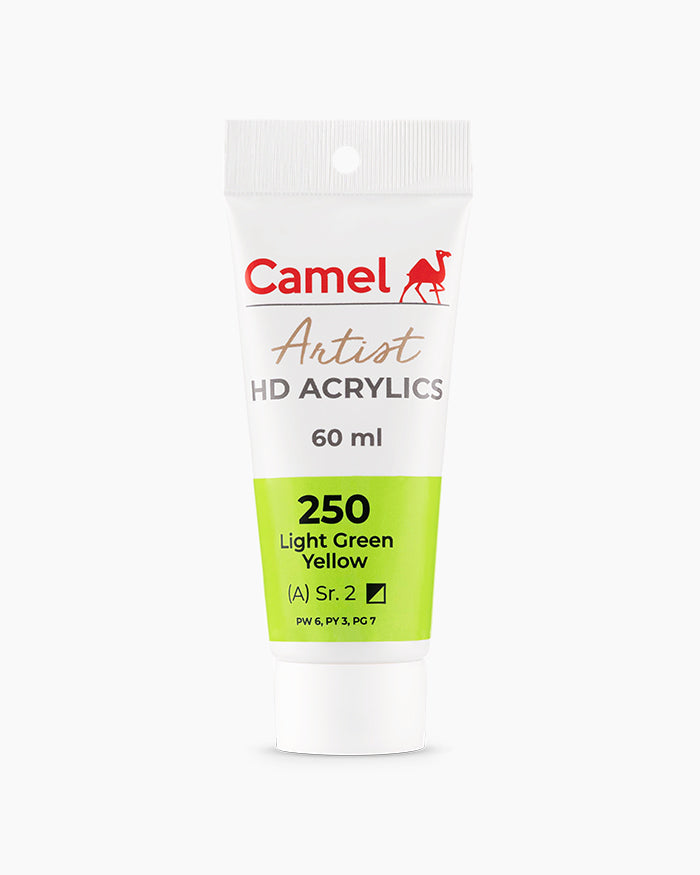 Camel - Artist HD Acrylics Colours Tubes (60 ml)