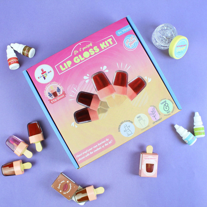 Kalakaram Lip Gloss Kit | DIY Gloss Making Set