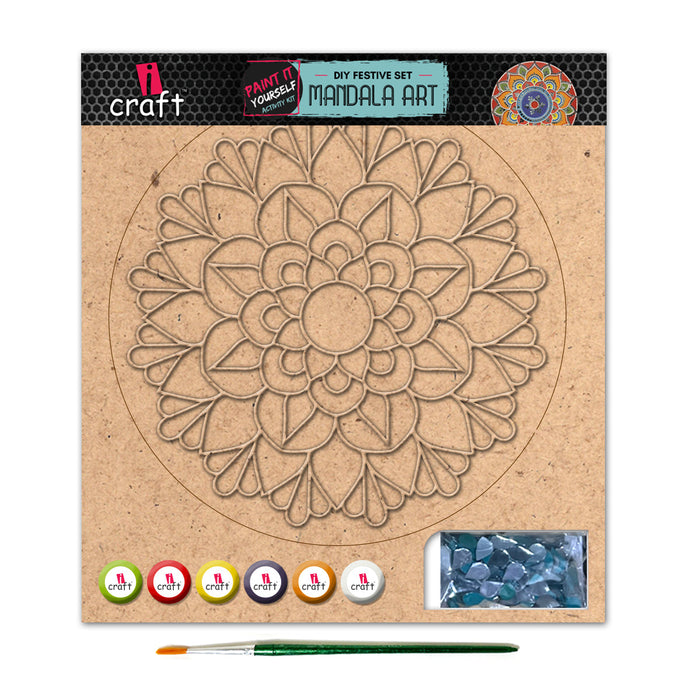iCraft DIY Mandala Art Kit – MA004 | Festive Home Decor