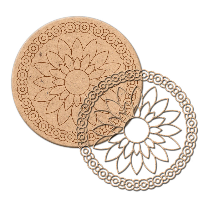 iCraft DIY Mandala Art Kit – MA005 | Festive Home Decor Craft Kit