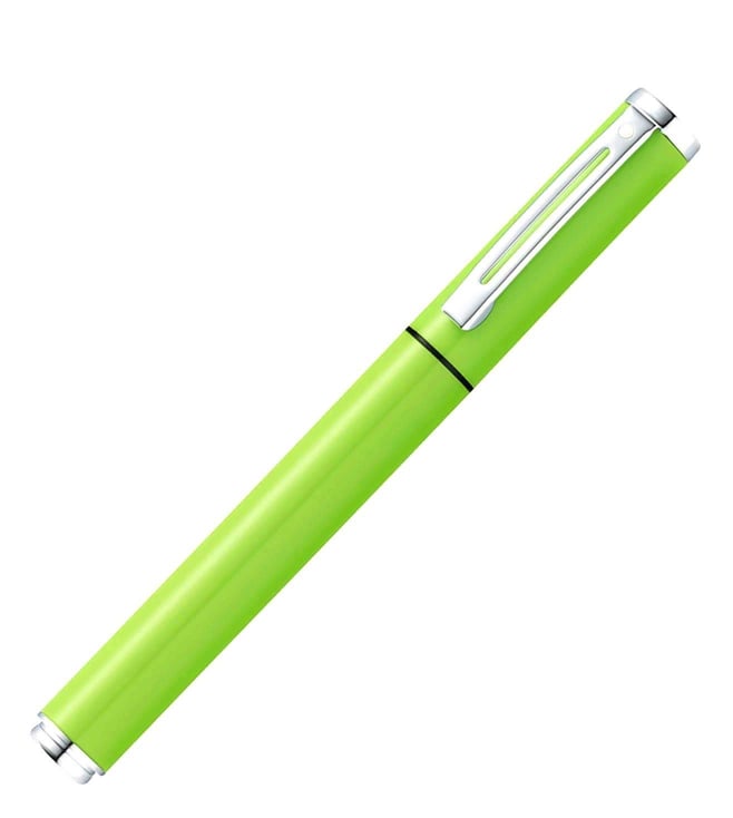 Sheaffer 9202 Pop Fountain Pen - Lime Green with Chrome Plated Trim