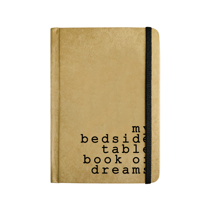 MOOCH – My Bedside Table Book of Dreams Plain Diary | Buff Cartridge