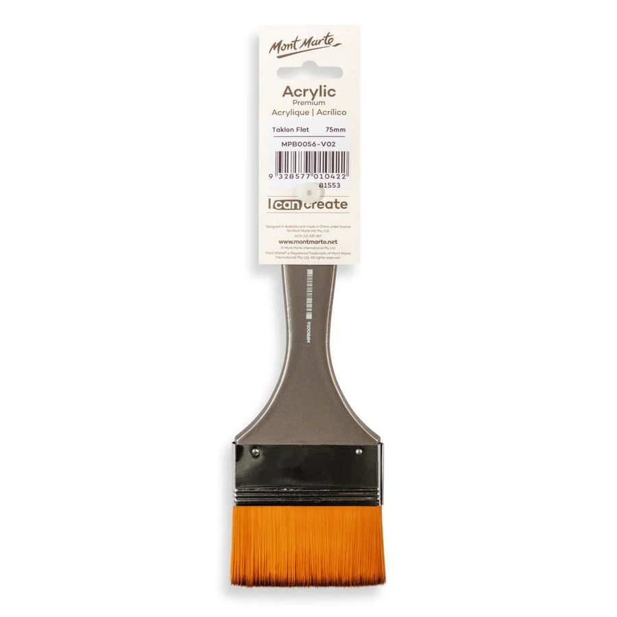 Mont Marte - Artist Acrylic Brush Premium Taklon