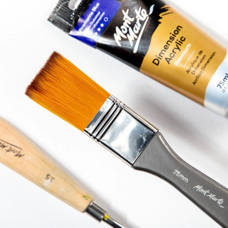 Mont Marte - Artist Acrylic Brush Premium Taklon