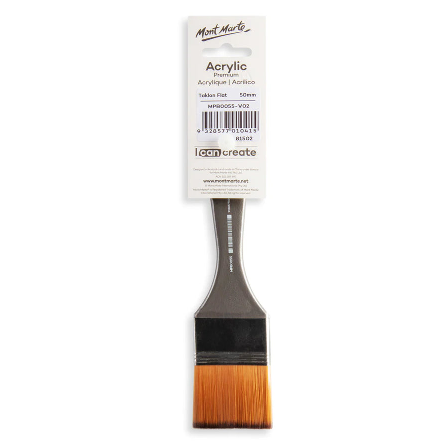 Mont Marte - Artist Acrylic Brush Premium Taklon
