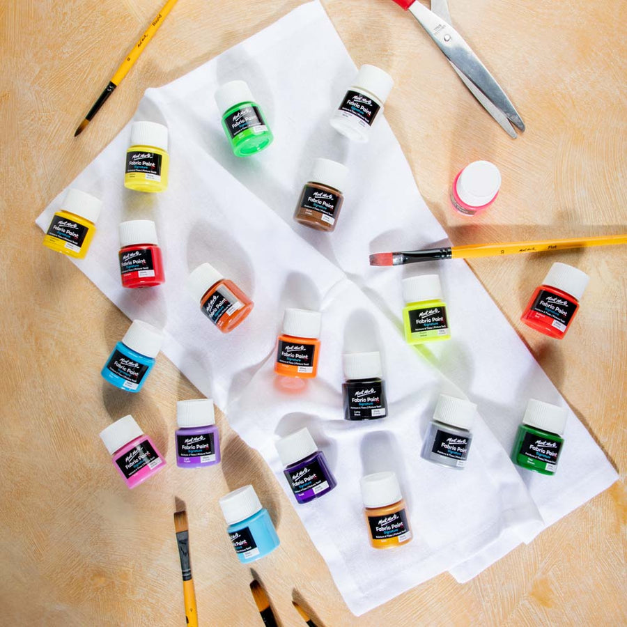 Mont Marte Fabric Paint – Signature 20pc x 20ml